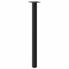Coffee Table Leg Black Powder-coated steel Standard