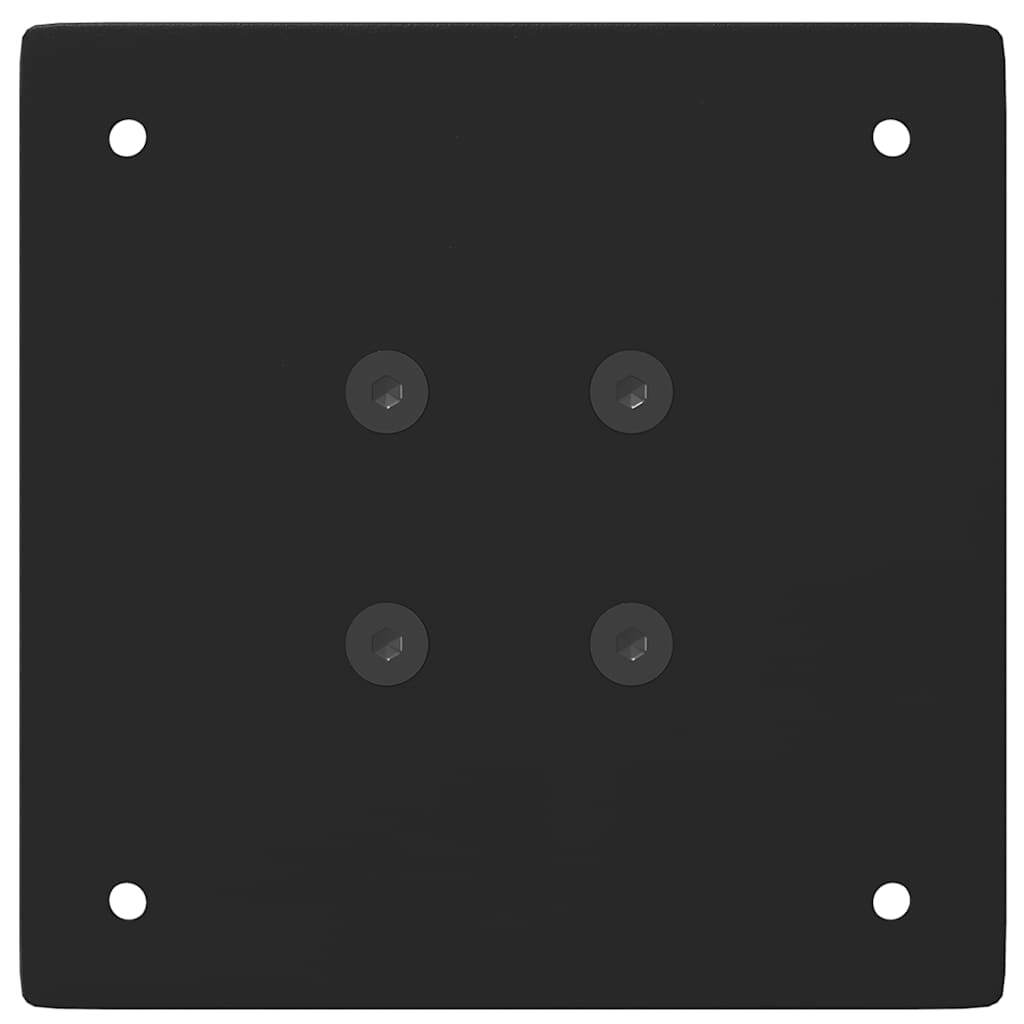 Coffee Table Leg Black Powder-coated steel Standard