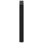 Coffee Table Leg Set of 2 Black Powder-coated steel