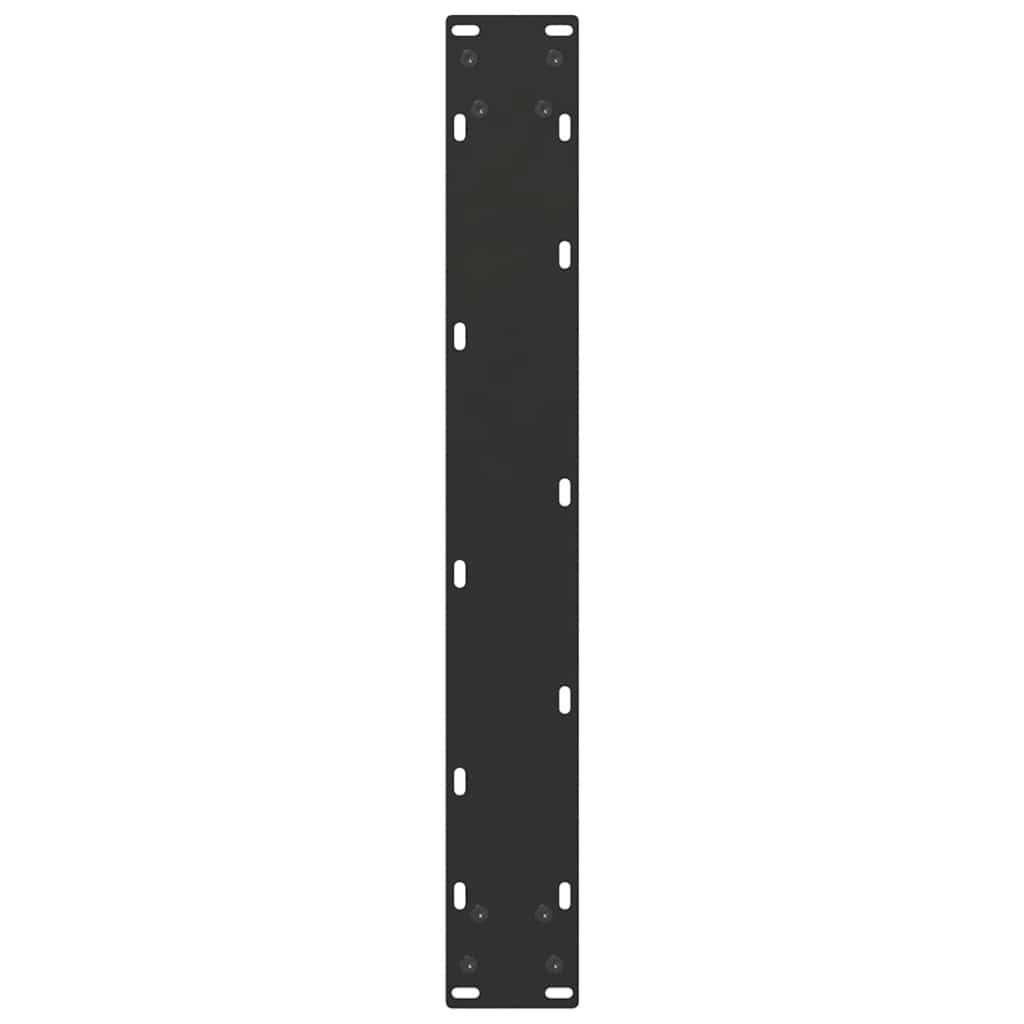 Coffee Table Leg Set of 2 Black Powder-coated steel