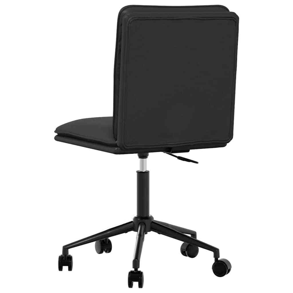 Dining Chair Black Faux leather, plywood, metal Standard