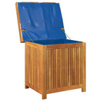 Cushion Box Cream white, Woodgrain