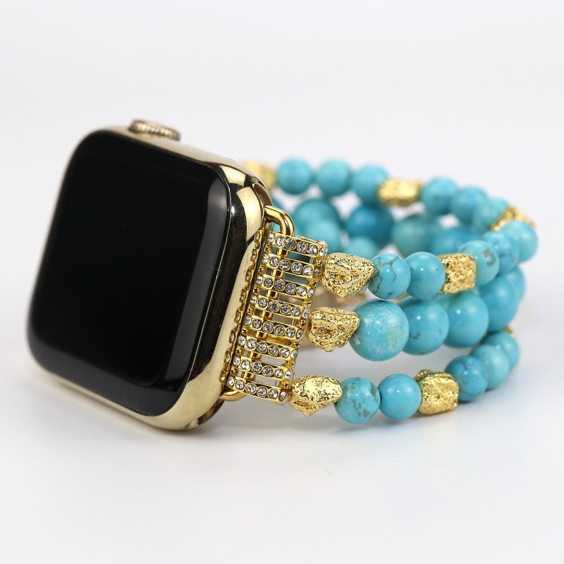 Smartwatch Strap with Elastic Buckle and Multi-Layer Design