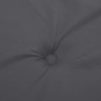 Chair Cushion Set of 4 Anthracite