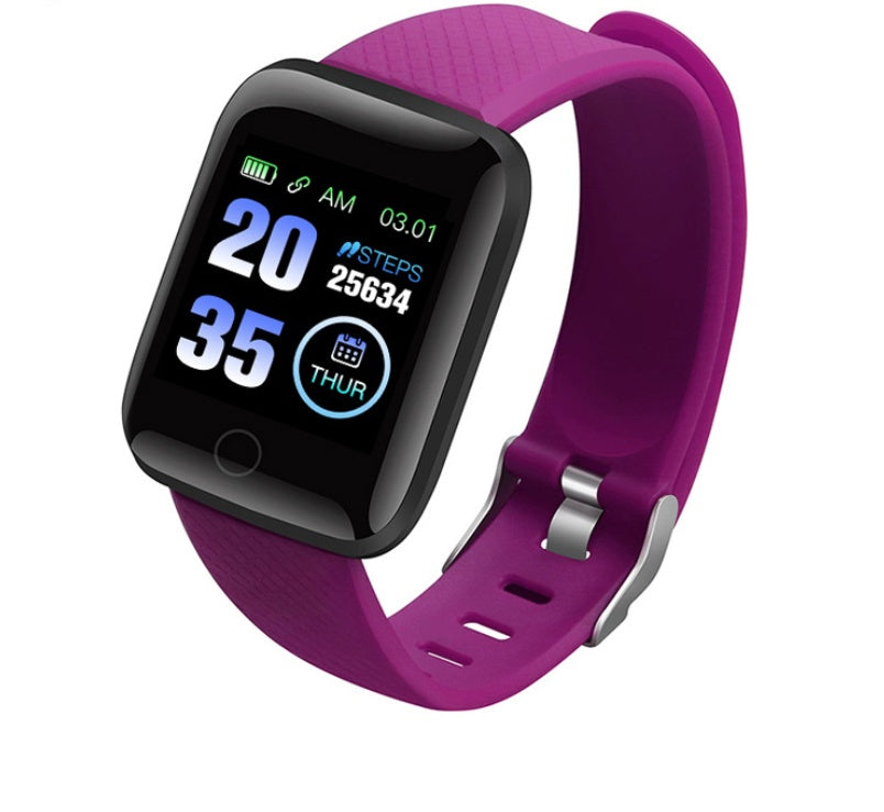 Blood Pressure Monitoring Fitness Bracelet – Smart Sports Tracker