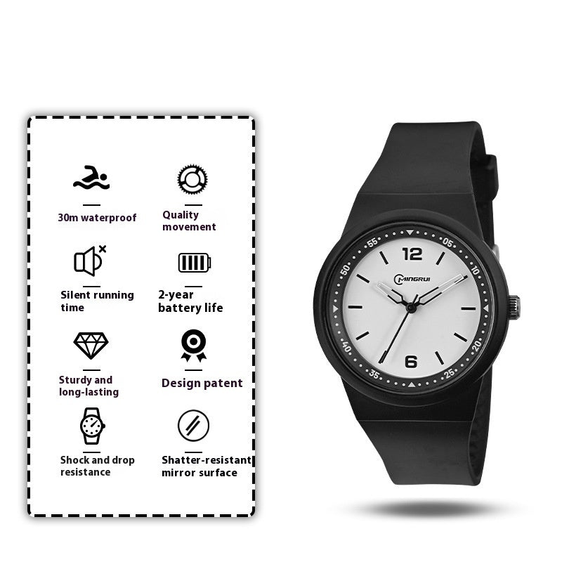 Children's Quartz Watch for Girls – Stylish Student Timepiece
