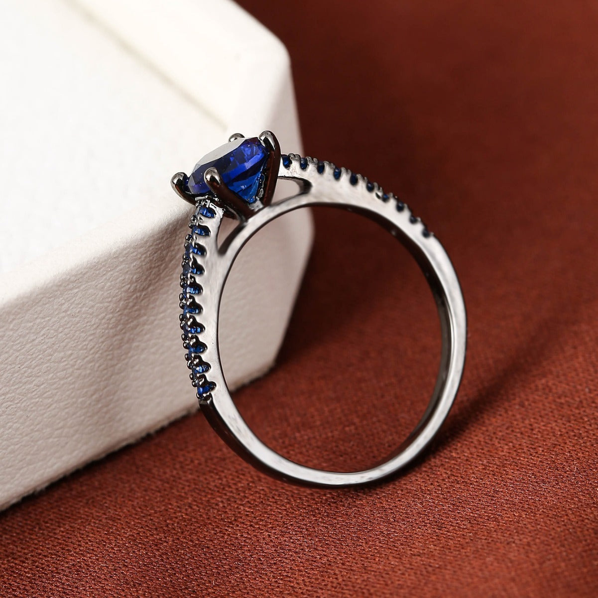 Colorful Zircon Elegant Statement Ring – Women's Fashion Jewelry