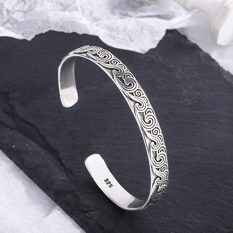 Custom Spray Pattern Artistic Bracelet for Women – Personalized Jewelry Gift