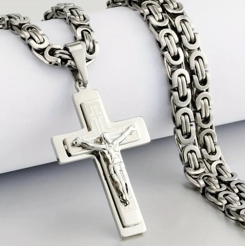 Men’s Stainless Steel Pendant – European & American Fashion Trend