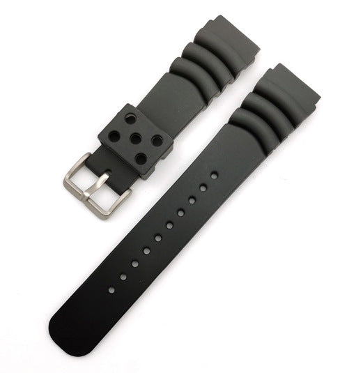 Waterproof Silicone Watch Strap for Diving & Water Sports