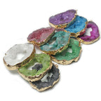Rough Stone Slice Pendant – Irregular Natural Stone Necklace