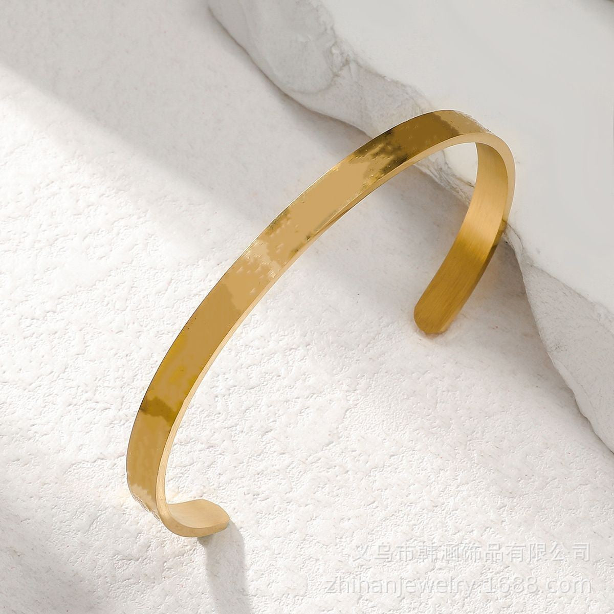 Minimalist Adjustable Bracelet with English Letters