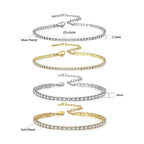 Shiny Rhinestone Beach Anklet – Trendy Loose Diamond Style Jewelry