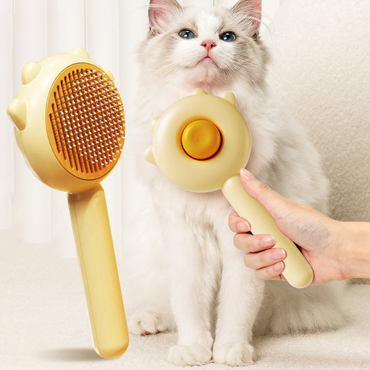 Cat & Dog Hair Removal Comb – Magic Grooming and Massage Brush for Pets