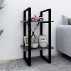 Book Cabinet Grey Engineered wood Medium Book Cabinet