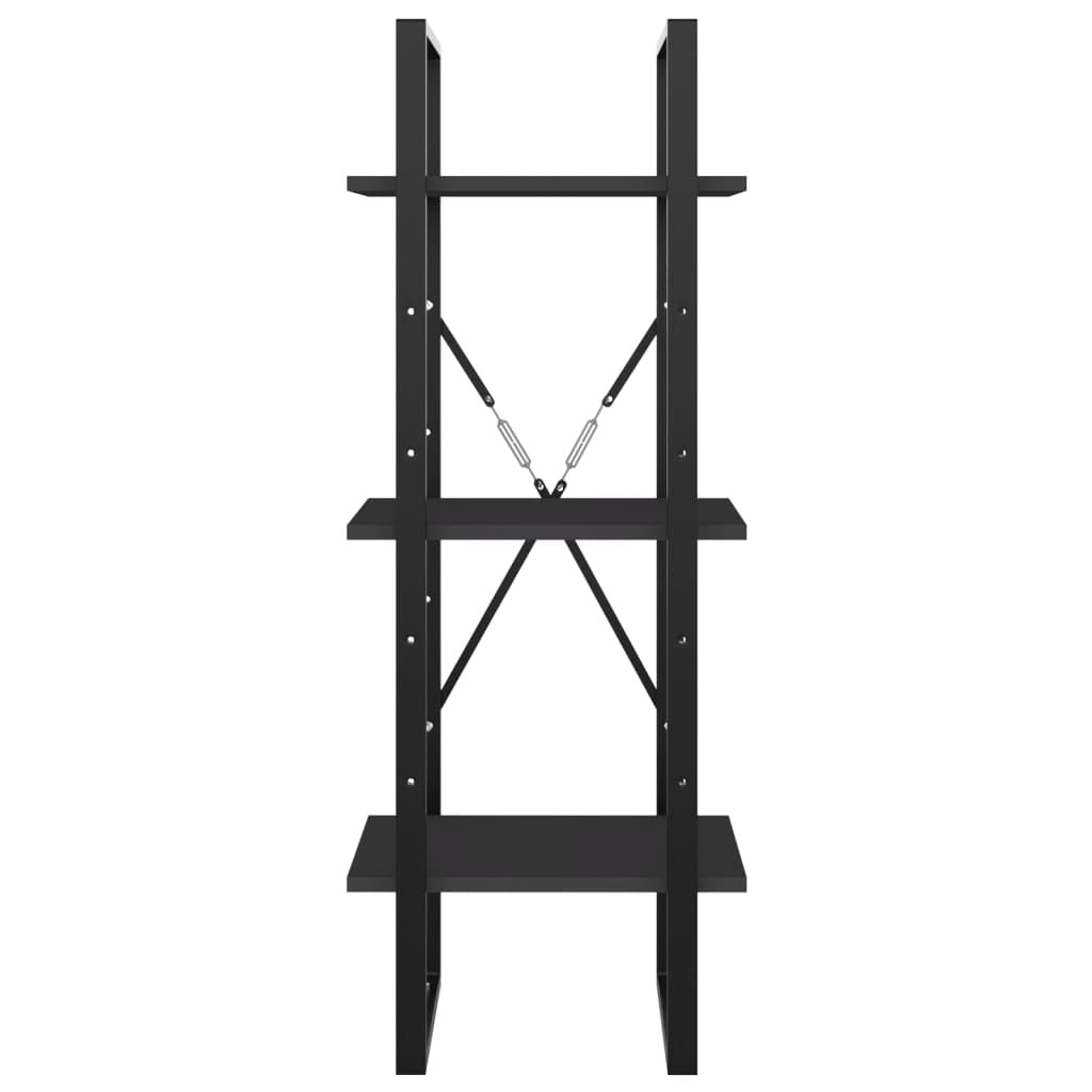 Book Cabinet Grey Engineered wood, Metal 15.7 x 11.8 x 41.3 in