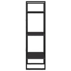 Book Cabinet Grey Engineered wood, Metal 15.7 x 11.8 x 41.3 in