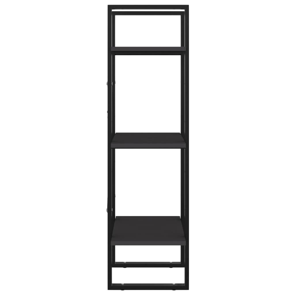 Book Cabinet Grey Engineered wood, Metal 15.7 x 11.8 x 41.3 in