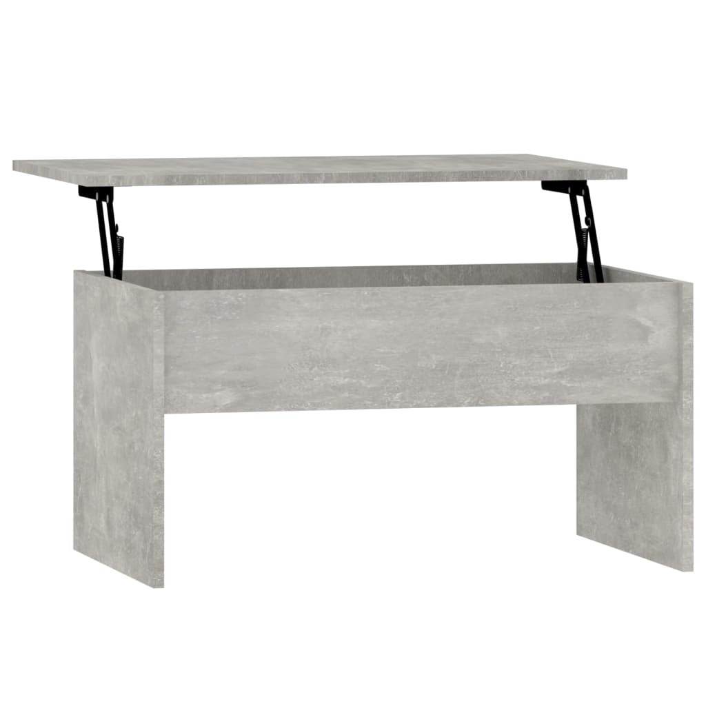 Coffee Table Concrete grey Engineered wood Medium