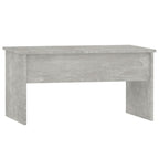 Coffee Table Concrete grey Engineered wood Medium