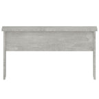 Coffee Table Concrete grey Engineered wood Medium