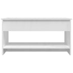 Coffee Table High gloss white Engineered wood Medium Coffee Table