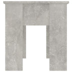 Coffee Table Concrete gray Engineered wood Medium Sliding Top