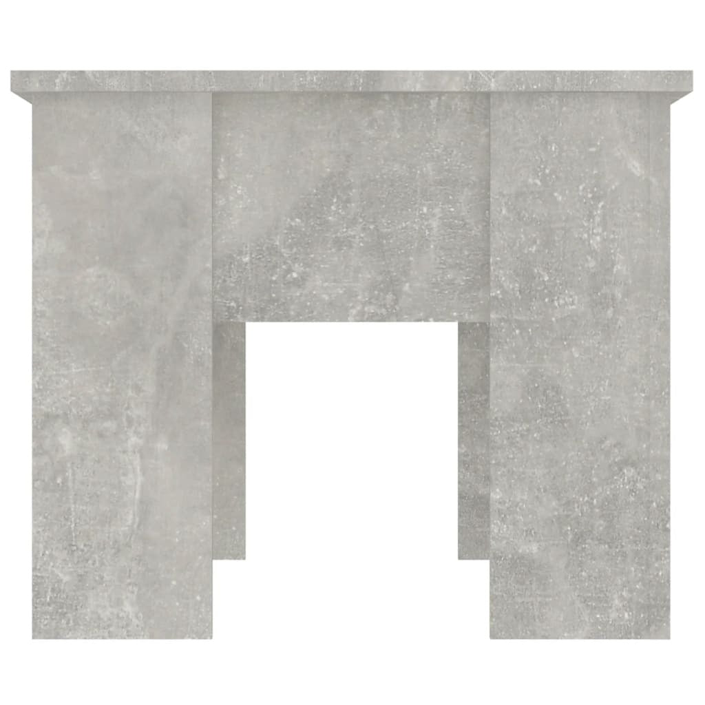 Coffee Table Concrete Grey Engineered Wood Medium Coffee Table
