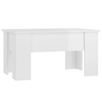Coffee Table High gloss white Engineered wood Medium