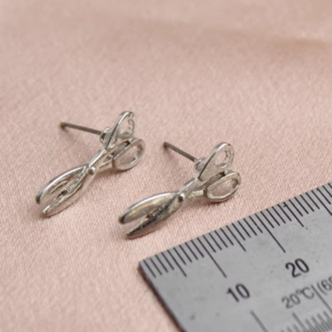 Everyday Rhinestone Inlaid Earrings – Simple & Stylish