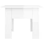 Coffee Table High gloss white Engineered wood Medium