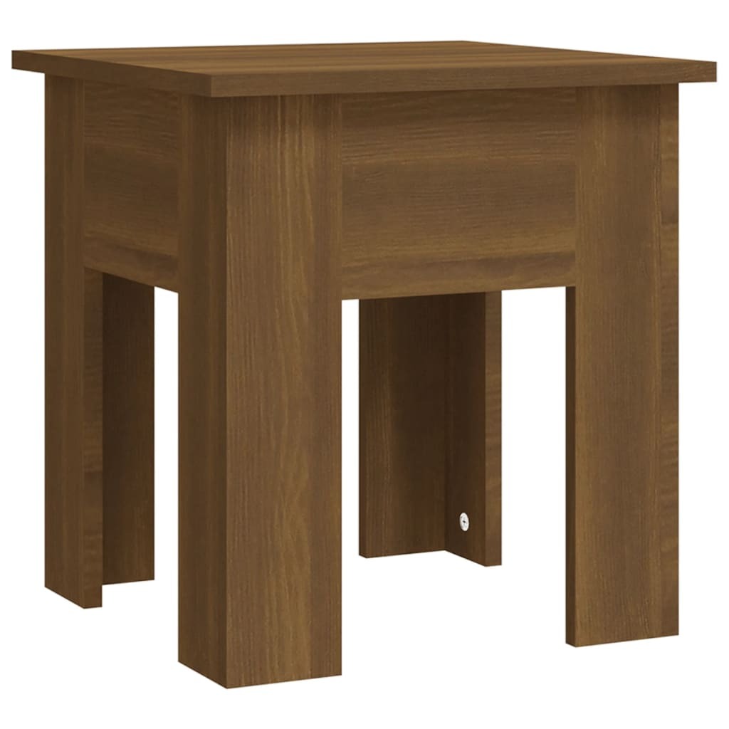 Coffee Table Brown Oak Engineered Wood Standard Durable