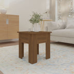 Coffee Table Brown Oak Engineered Wood Standard Durable