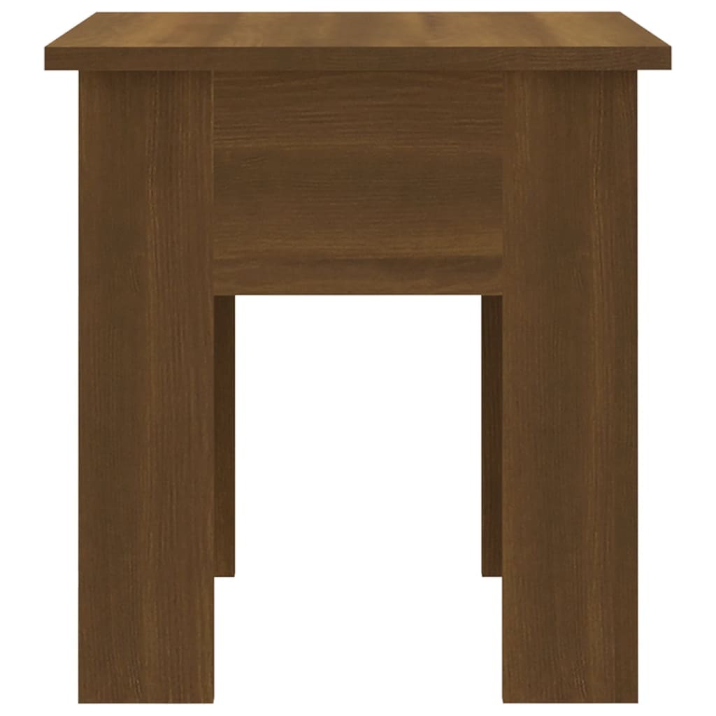 Coffee Table Brown Oak Engineered Wood Standard Durable