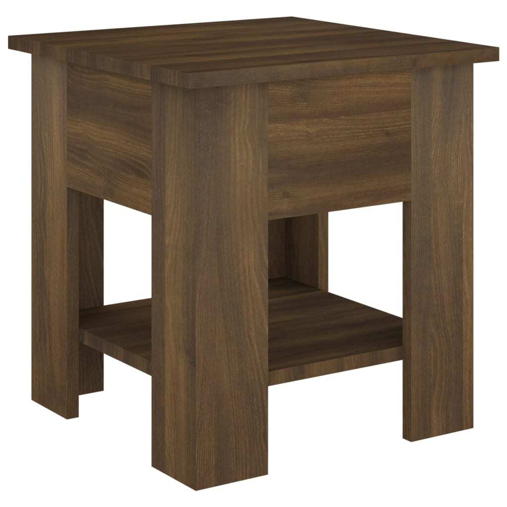Coffee Table Brown oak Engineered wood Small Coffee Table