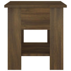 Coffee Table Brown oak Engineered wood Small Coffee Table