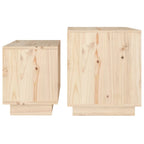 Coffee Table Natural Wood Solid pine wood (untreated) Small