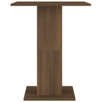 Bistro Table Brown oak Engineered wood Small Durable