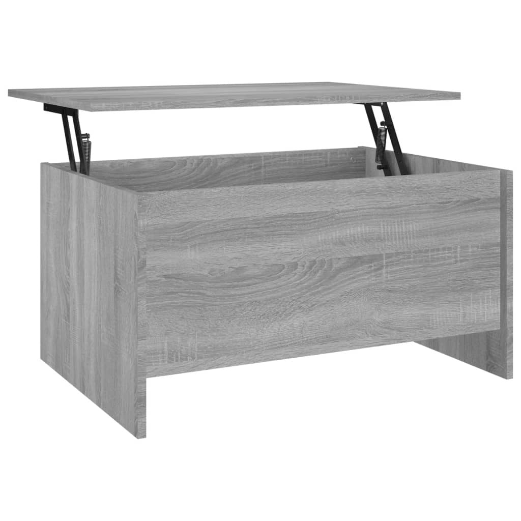 Coffee Table Grey Sonoma Engineered wood Adjustable Armrests