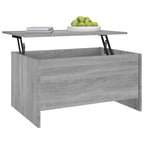 Coffee Table Grey Sonoma Engineered wood Adjustable Armrests