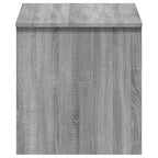 Coffee Table Grey Sonoma Engineered Wood Standard Sliding Top