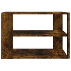 Coffee Table Smoked Oak Engineered Wood Small Coffee Table