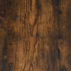 Coffee Table Smoked Oak Engineered Wood Small Coffee Table