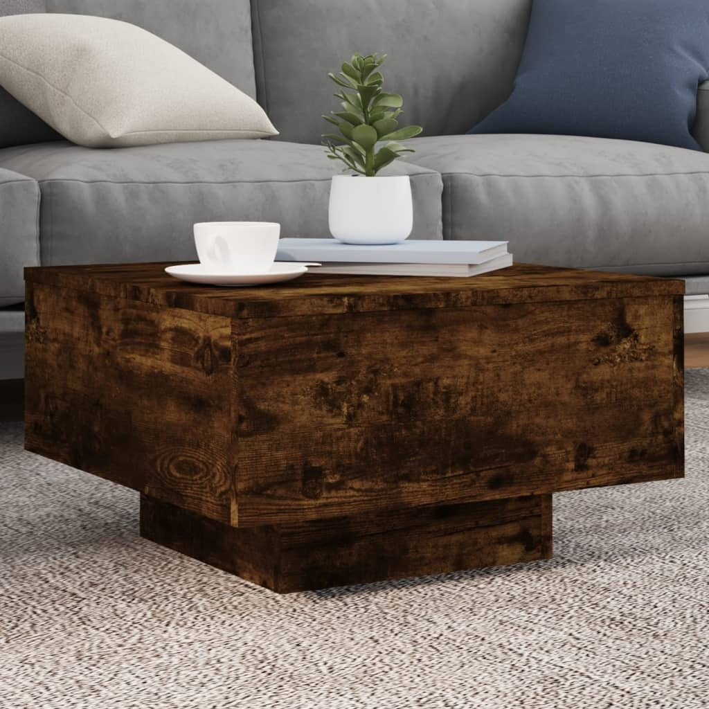 Coffee Table Smoked oak Engineered wood Low-style Durable