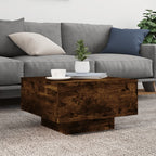 Coffee Table Smoked oak Engineered wood Low-style Durable