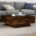 Coffee Table Smoked Oak Engineered wood Medium Coffee Table