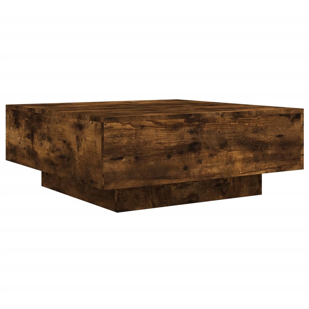Coffee Table Smoked Oak Engineered wood Medium Coffee Table
