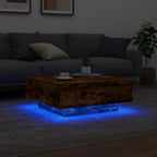 Coffee Table Smoked Oak Engineered wood Medium Coffee Table