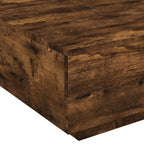 Coffee Table Smoked Oak Engineered wood Medium Coffee Table
