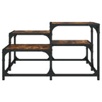 Coffee Table Smoked oak Engineered wood, metal Medium
